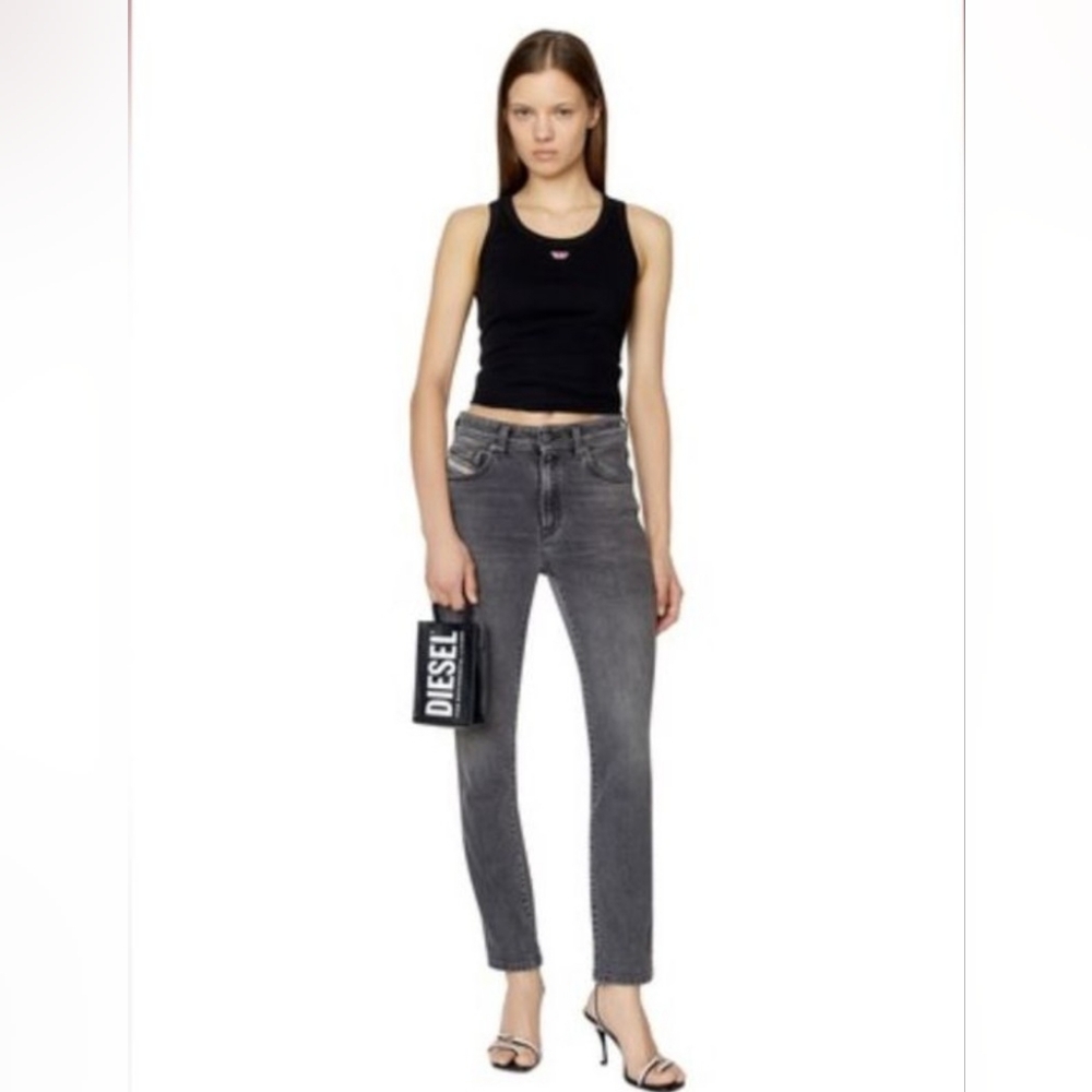 Diesel Women's Dark Gray Slim Jeans